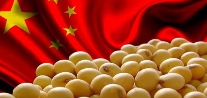 Importação de soja pela China cai 10% em março na comparação anual 