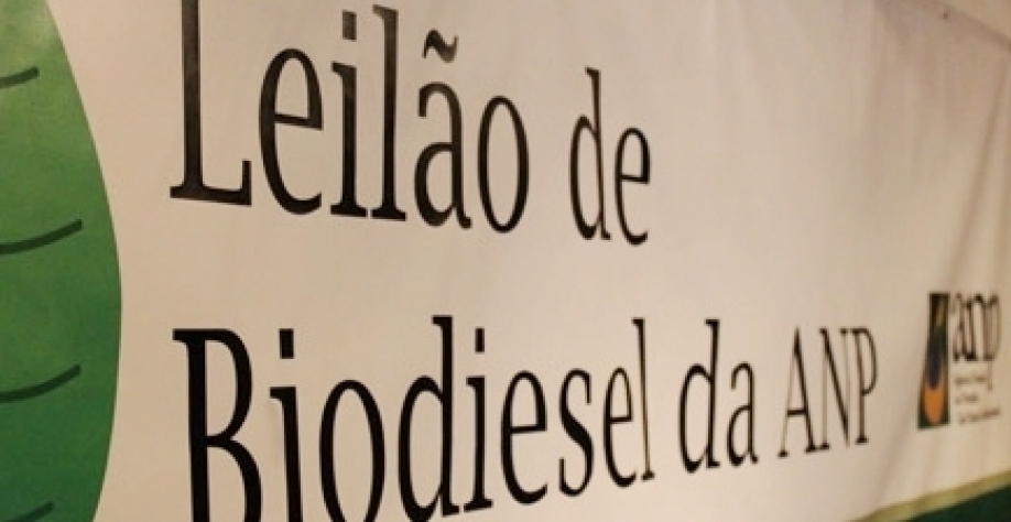 61º Leilão de Biodiesel da ANP negocia 1,1 bilhão de litros 