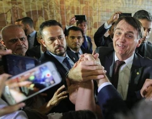  O presidente Jair Bolsonaro (PSL) esteve em Brasília nesta terça-feira (13)