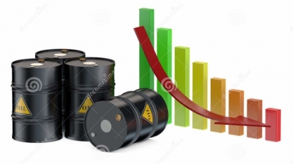 Preços do petróleo caem por dados fracos da China e problemas nos EUA