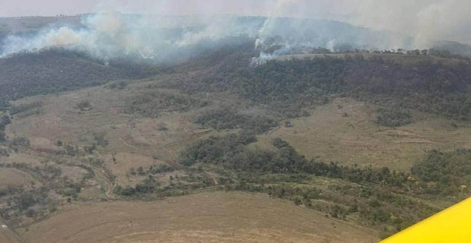 Sobe para 12 o número de focos de incêndio no estado de São Paulo