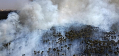 A dimensão da seca e dos incêndios que atingem o Brasil