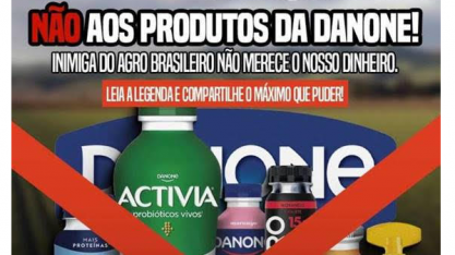 Danone pede desculpas e reafirma que segue comprando soja brasileira