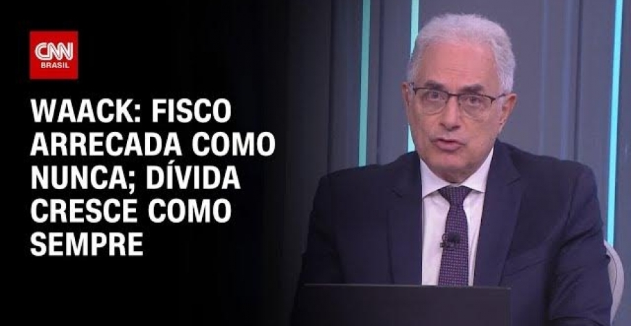 Waack: Fisco arrecada como nunca; dívida cresce como sempre   William Waack